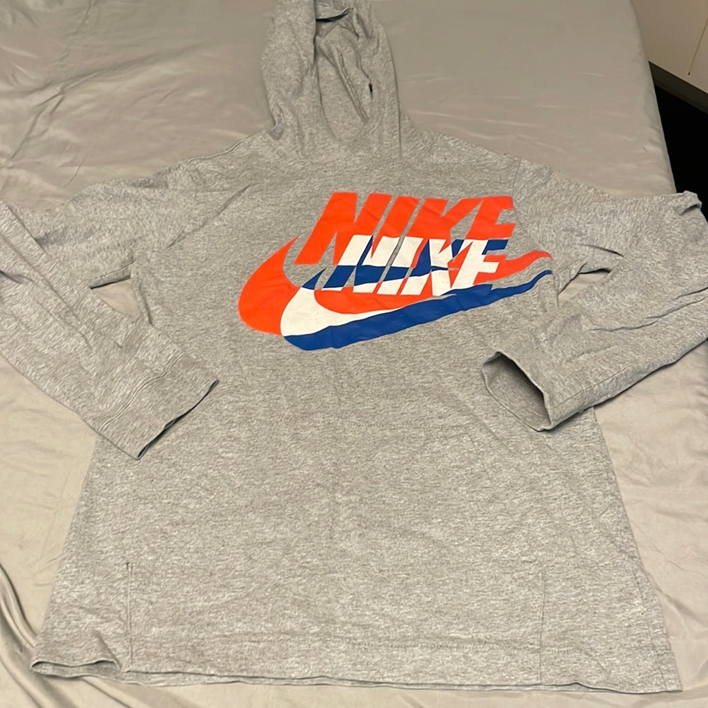 Boys Nike hooded shirt
